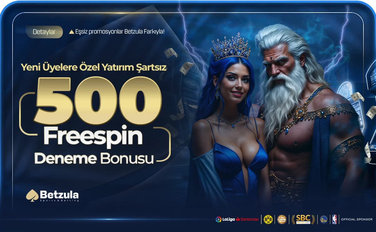 Betzula 500 freespin yatırımsız deneme bonusu